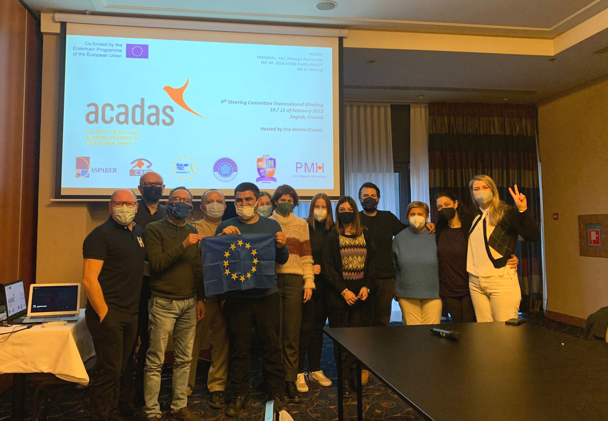 El proyecto ACADAS entra en su fase final en Zagreb acogido por la entidad PROMENTE